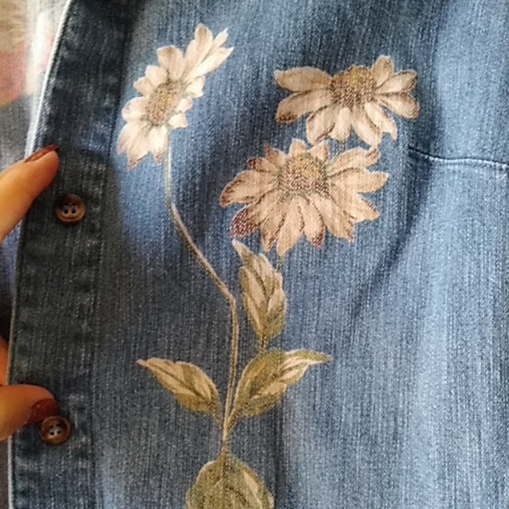 Wildflower Jean Jacket - Picture 3 of 5